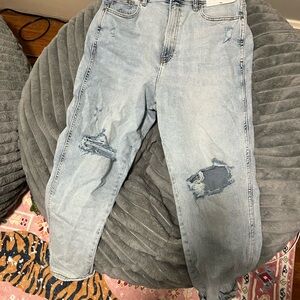 Arizona Jean Company Light Blue Distressed Jeans